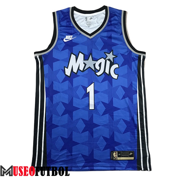 Camisetas Orlando Magic (HARDAWAY #1) 2024/25 Azul/Negro/Blanco