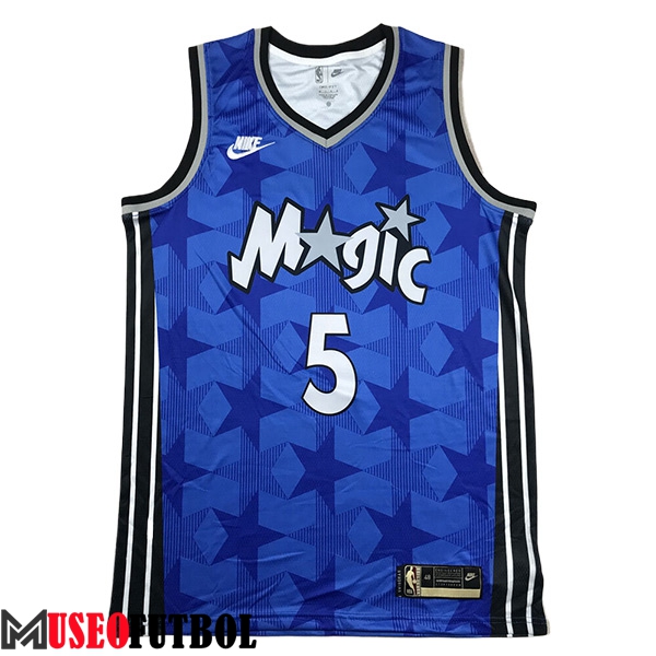 Camisetas Orlando Magic (BANCHERO #5) 2024/25 Azul/Negro/Blanco