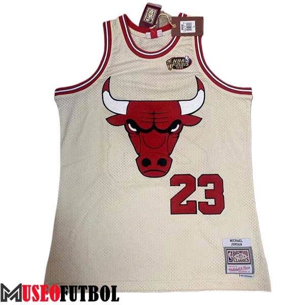 Camisetas Chicago Bulls (JORDAN #23) 2024/25 Blanco/Rojo