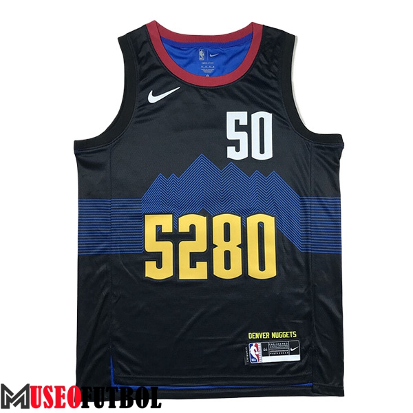 Camisetas Denver Nuggets (GORDON #50) 2024/25 Negro/Azul