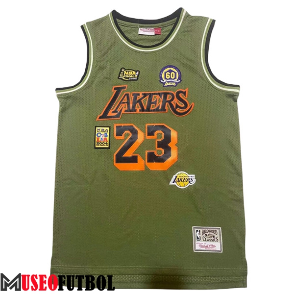 Camisetas Los Angeles Lakers (JAMES #23) 2024/25 Verde