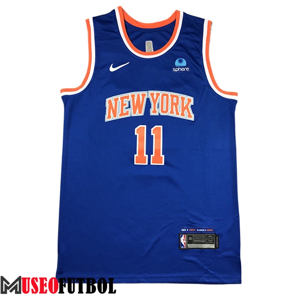 Camisetas De Futbol New York Knicks (MarrónSON #11) 2024/25 Azul