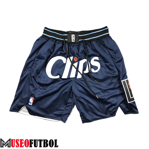 Cortos NBA Los Angeles Clippers 2024/25 Azul Oscuro