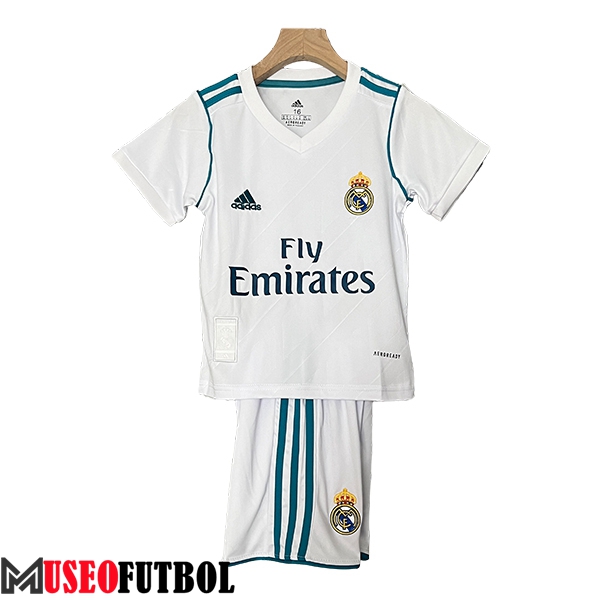 Camisetas De Futbol Real Madrid Retro Ninos Primera 2017/2018