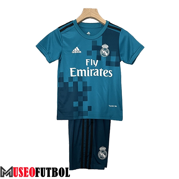 Camisetas De Futbol Real Madrid Retro Ninos Tercera 2017/2018