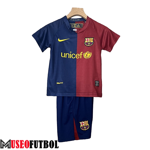 Camisetas De Futbol FC Barcelona Retro Ninos Primera 2008/2009