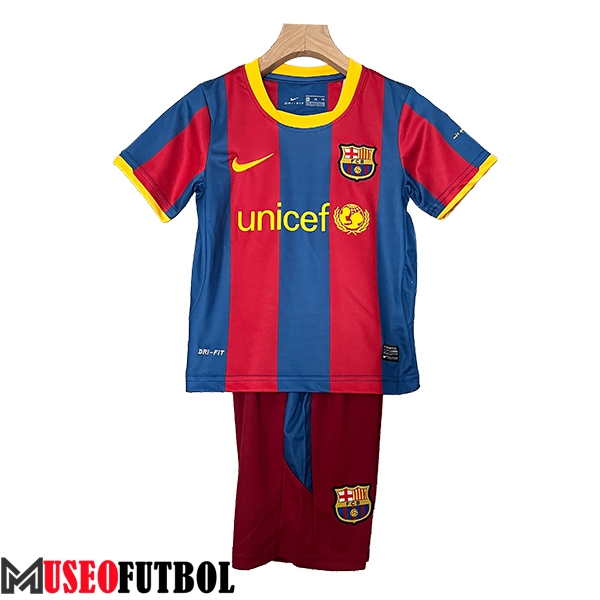 Camisetas De Futbol FC Barcelona Retro Ninos Primera 2010/2011