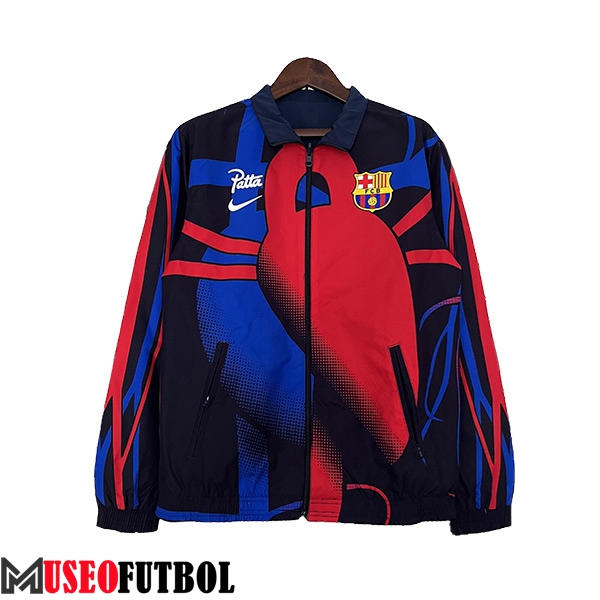 Rompevientos FC Barcelona Negro/Azul/Rojo 2023/2024