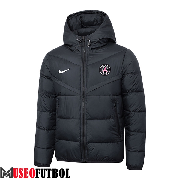 Nueva Plumas Con Capucha Nike PSG Negro 2024/2025