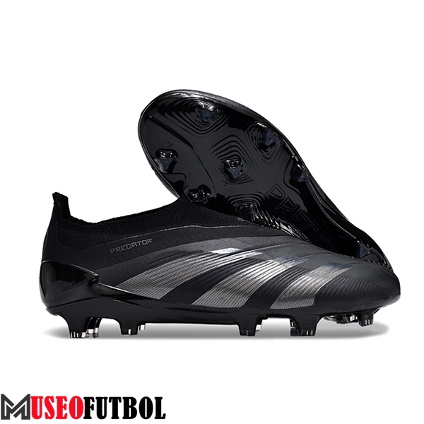 Adidas Botas De Fútbol PREDATOR ELITE LACELESS BOOTS FG Negro