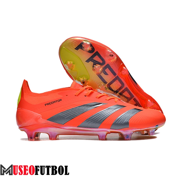 Adidas Botas De Fútbol Predator Elite FG Gris/Naranja