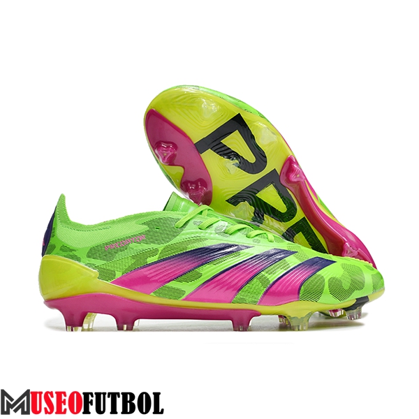 Adidas Botas De Fútbol Predator Elite FG Verde/Violeta