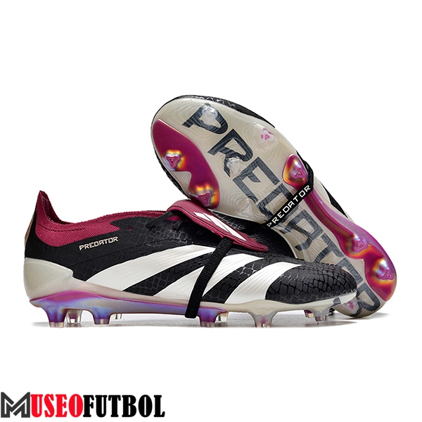 Adidas Botas De Fútbol PREDATOR ELITE FT FG BOOTS Negro/Blanco/Violeta