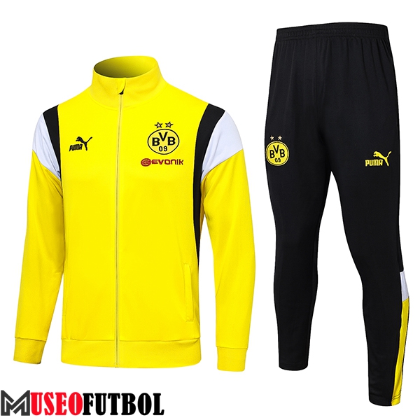 Chandal Equipos De Futbol - Chaqueta Dortmund Amarillo 2023/2024 -02