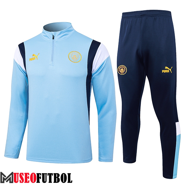 Chandal Equipos De Futbol Manchester City Azul Claro 2023/2024 -07