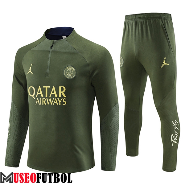 Chandal Equipos De Futbol Jordan PSG Verde 2023/2024