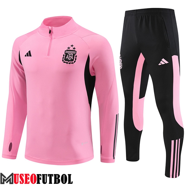 Chandal Equipos De Futbol Argentina Rosa/Negro 2024/2025