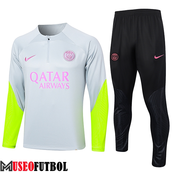 Chandal Equipos De Futbol PSG Gris/Amarillo 2024/2025