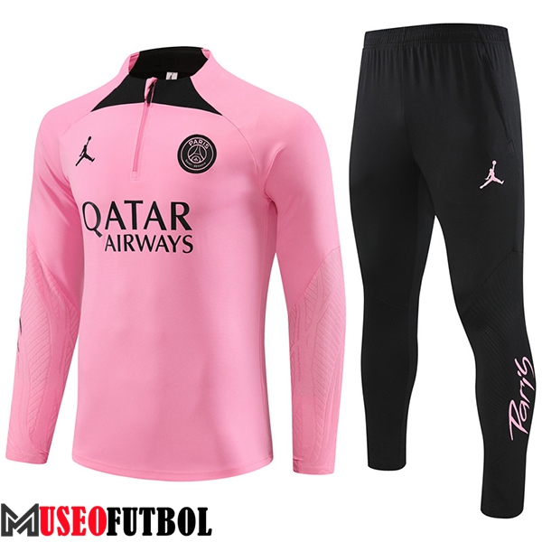 Chandal Equipos De Futbol Jordan PSG Rosa/Negro 2024/2025