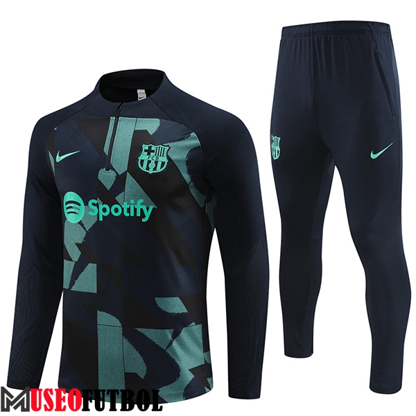 Chandal Equipos De Futbol FC Barcelona Negro/Verde 2024/2025