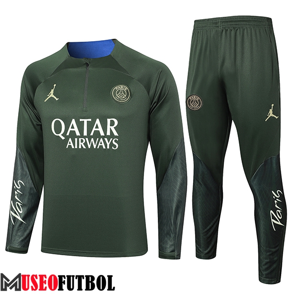 Chandal Equipos De Futbol Jordan PSG Verde 2024/2025