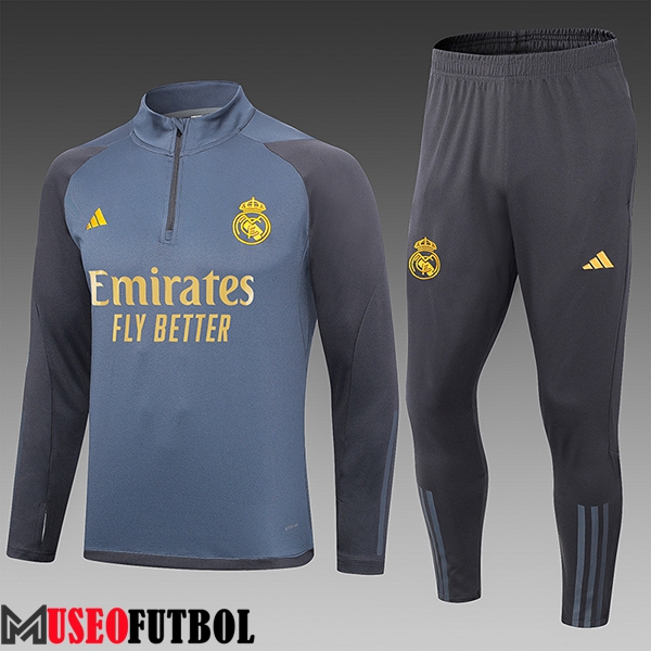 Chandal Equipos De Futbol Real Madrid Ninos Gris 2023/2024 -02