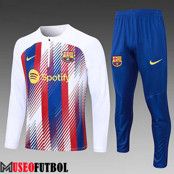 Chandal Equipos De Futbol FC Barcelona Ninos Rojo/Azul 2023/2024