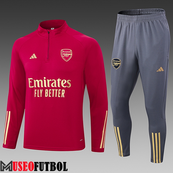 Chandal Equipos De Futbol Arsenal Ninos Rojo/Gris 2024/2025