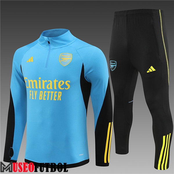 Chandal Equipos De Futbol Arsenal Ninos Azul/Negro/Verde 2024/2025