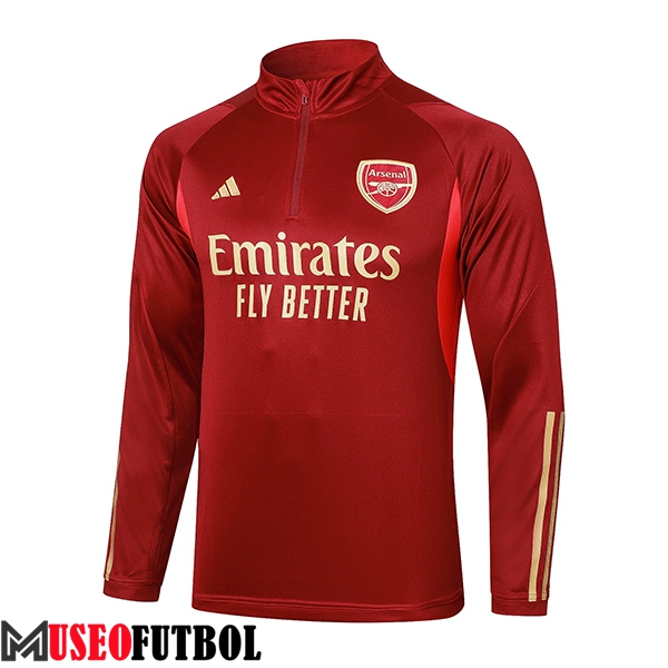 Sudadera De Entrenamiento Arsenal Rojo 2023/2024 -04