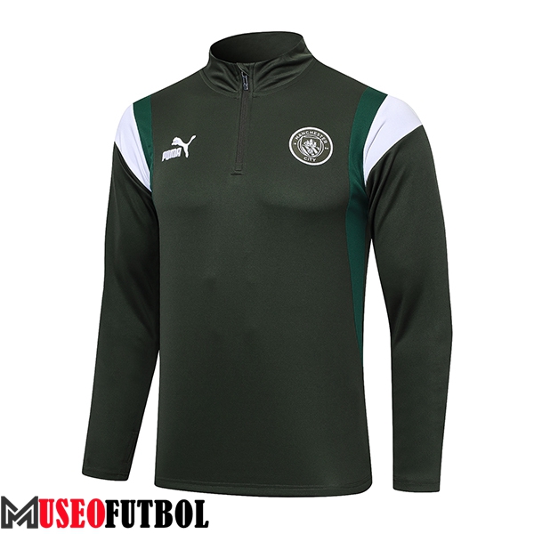 Sudadera De Entrenamiento Manchester City Verde 2023/2024