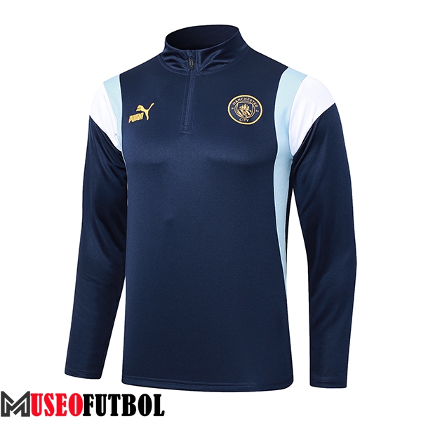 Sudadera De Entrenamiento Manchester City Azul marino 2023/2024 -02