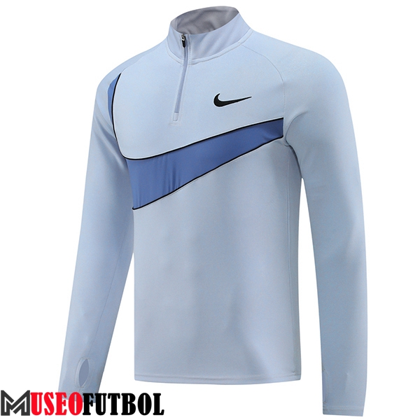 Sudadera De Entrenamiento Nike Gris/Azul 2024/2025