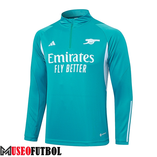 Sudadera De Entrenamiento Arsenal Verde/Azul 2024/2025