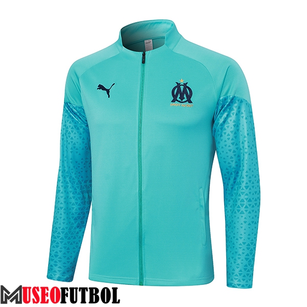 Chaquetas Futbol Marsella Azul Claro 2023/2024