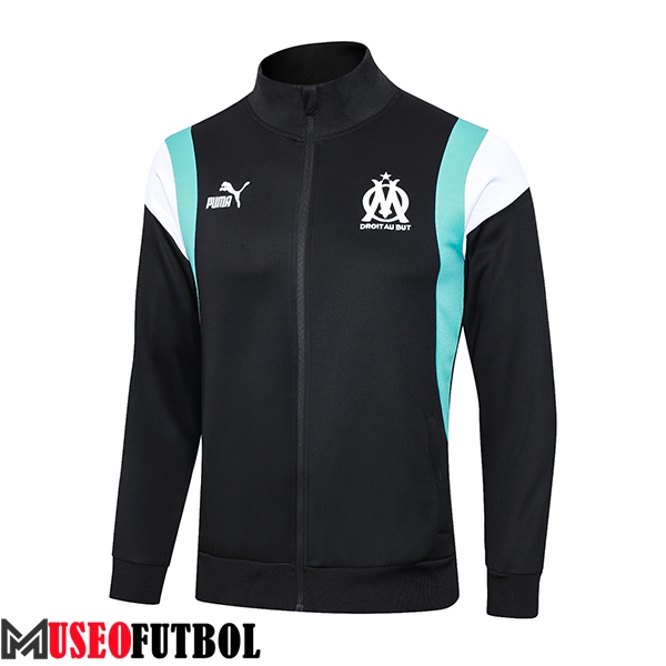 Chaquetas Futbol Marsella Negro 2023/2024