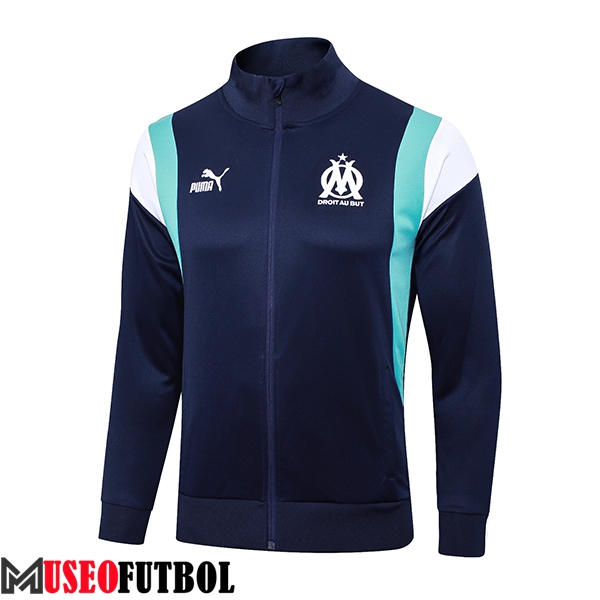 Chaquetas Futbol Marsella Azul marino 2023/2024