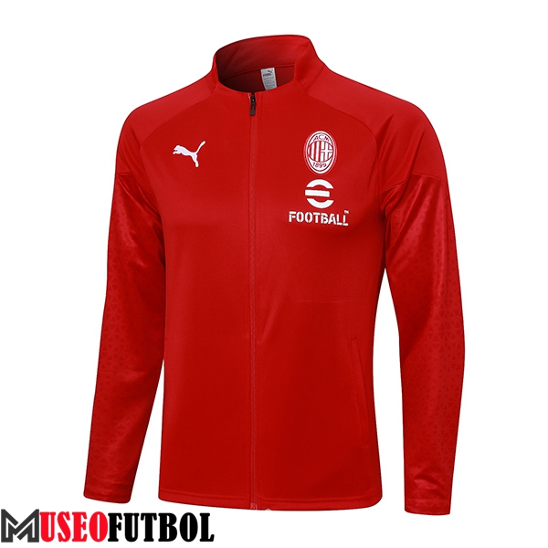 Chaquetas Futbol AC Milan Rojo 2023/2024