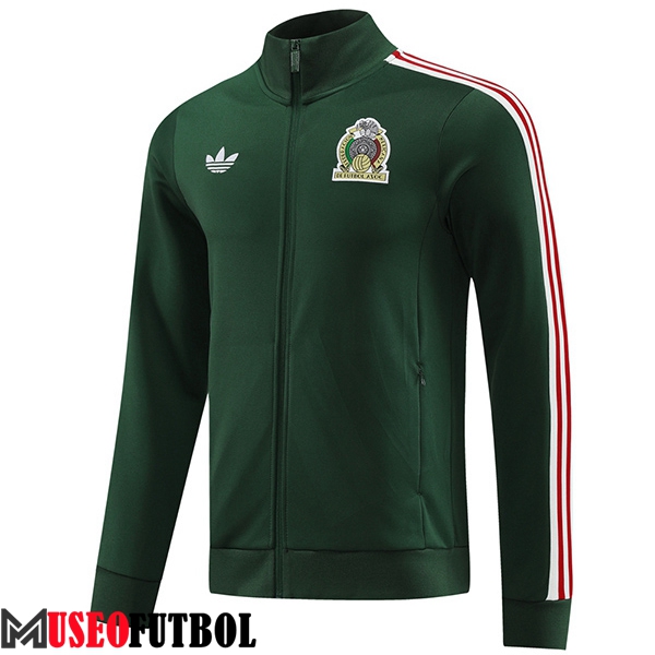 Chaquetas Futbol México Verde 2024/2025