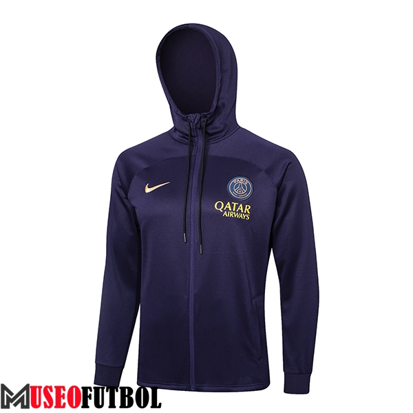 Chaqueta Con Capucha PSG Violeta 2024/2025