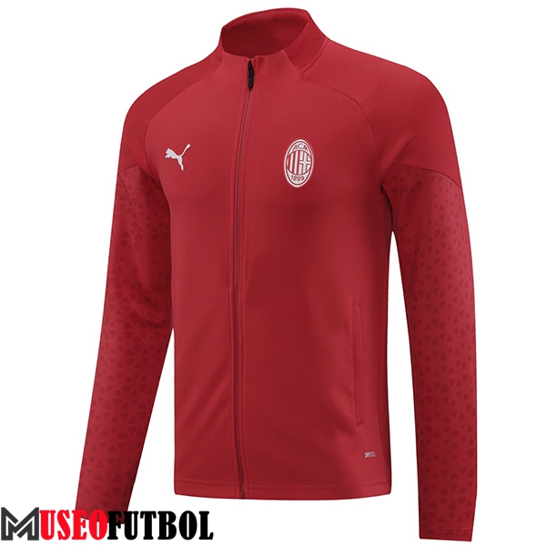 Chaquetas Futbol AC Milan Rojo 2024/2025