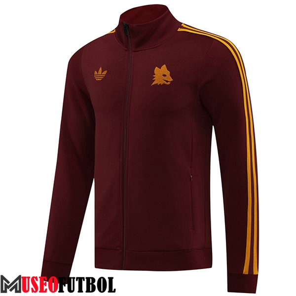 Chaquetas Futbol AS Roma Rojo/Amarillo 2024/2025