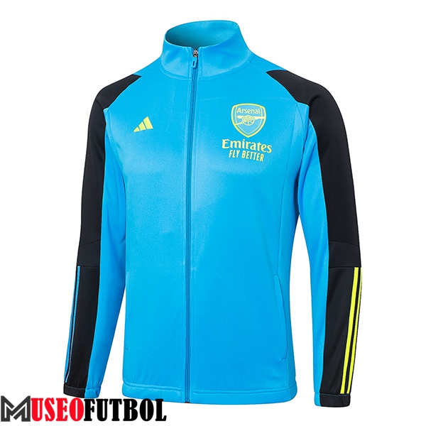 Chaquetas Futbol Arsenal Azul/Negro/Amarillo 2024/2025