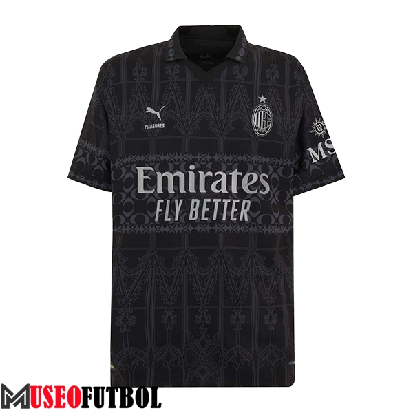 Camisetas De Futbol AC Milan Fourth Negro 2023/2024