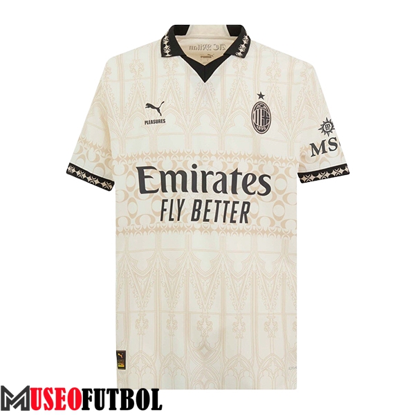 Camisetas De Futbol AC Milan Fourth Blanco 2023/2024