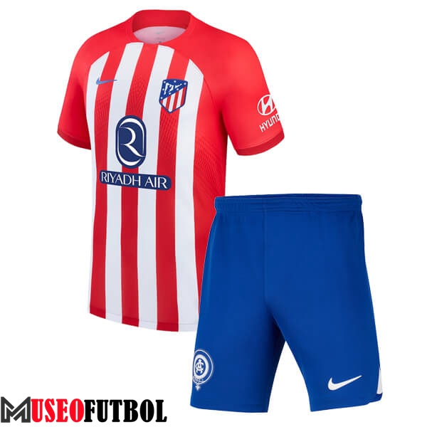 Camisetas De Futbol Atletico Madrid Ninos Primera 2023/2024