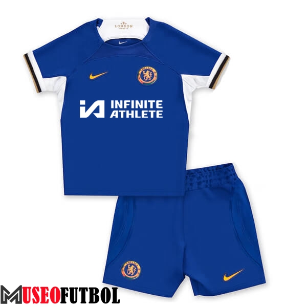 Camisetas De Futbol FC Chelsea Ninos Sponsor Primera 2023/2024