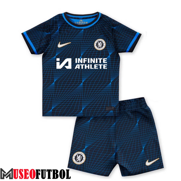 Camisetas De Futbol FC Chelsea Ninos Sponsor Segunda 2023/2024