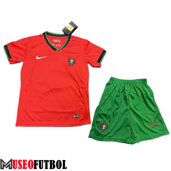 Camisetas De Futbol Portugal Ninos Primera 2024/2025