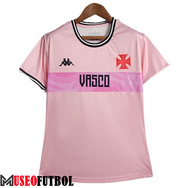 Camisetas De Futbol CR Vasco Da Gama Mujer Rosa 2023/2024